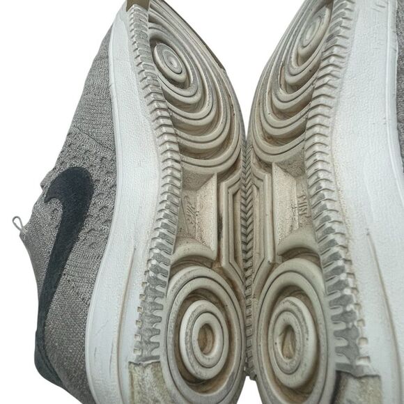 Nike Air Force 1 Flyknit Low Pale Grey  size 6 - Picture 14 of 16
